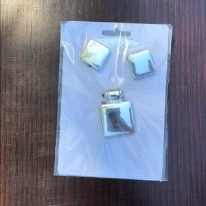 Icon collection ear ring and necklace pendant